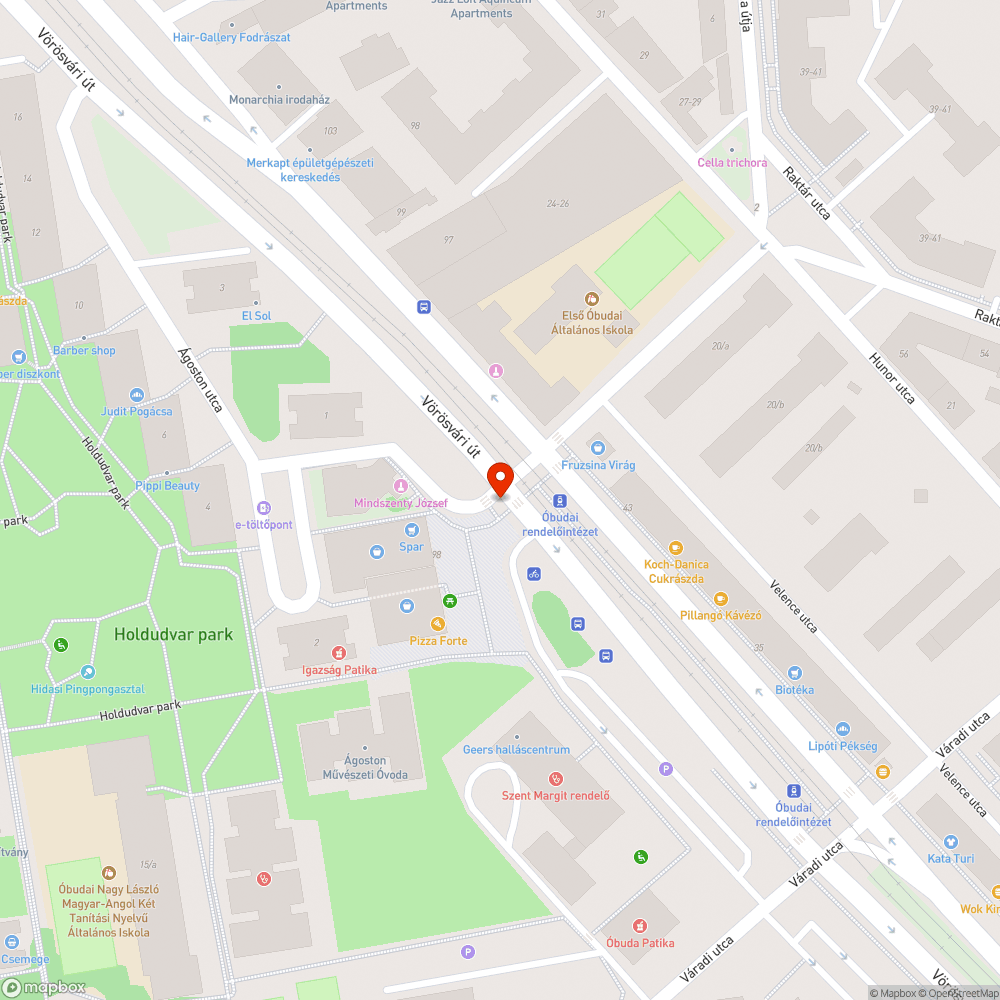 Letört és veszélyes térelválasztó oszlop bejelentés helye