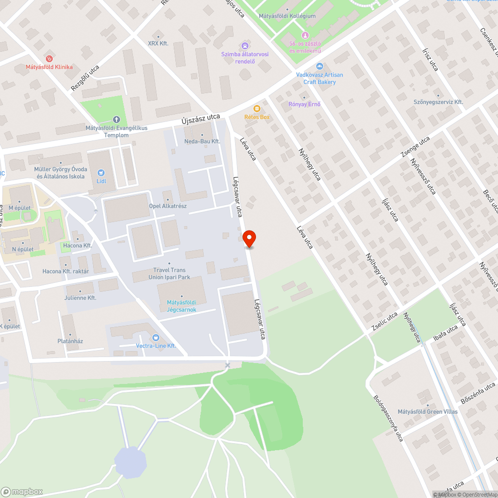 Gaz bejelentés helye