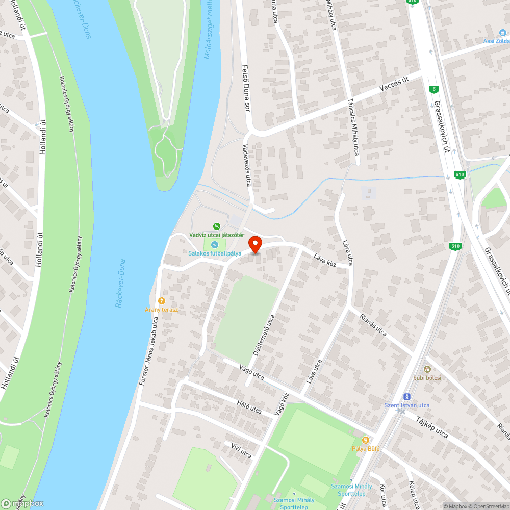 Roncs a zöldben bejelentés helye