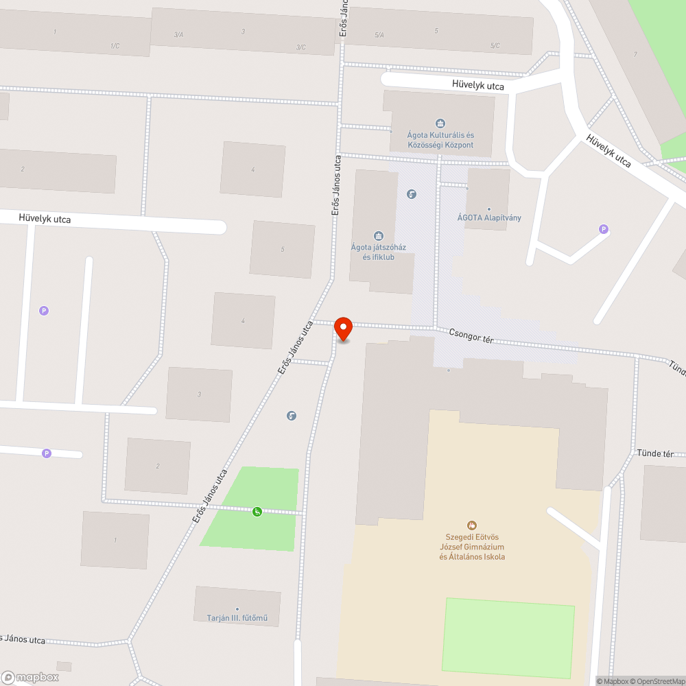 Rossz pad bejelentés helye