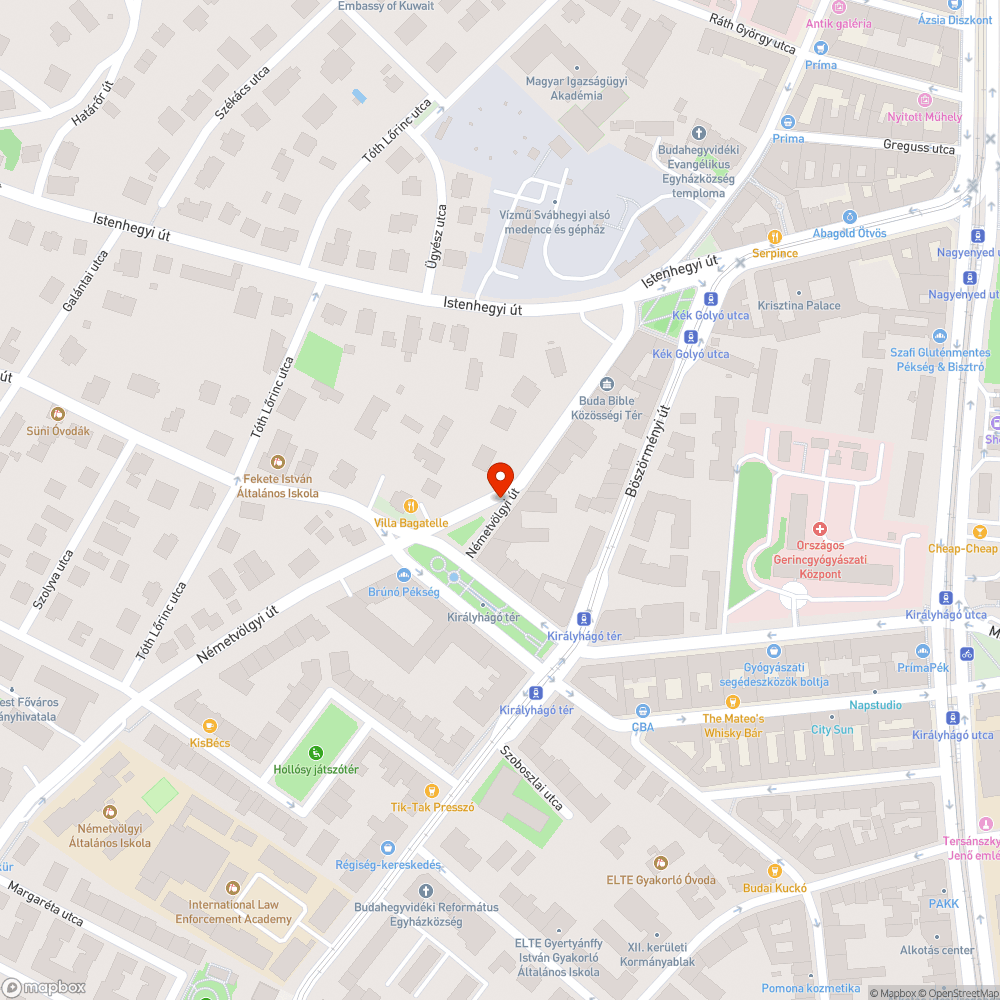 Parkolóóra felirata lejött bejelentés helye