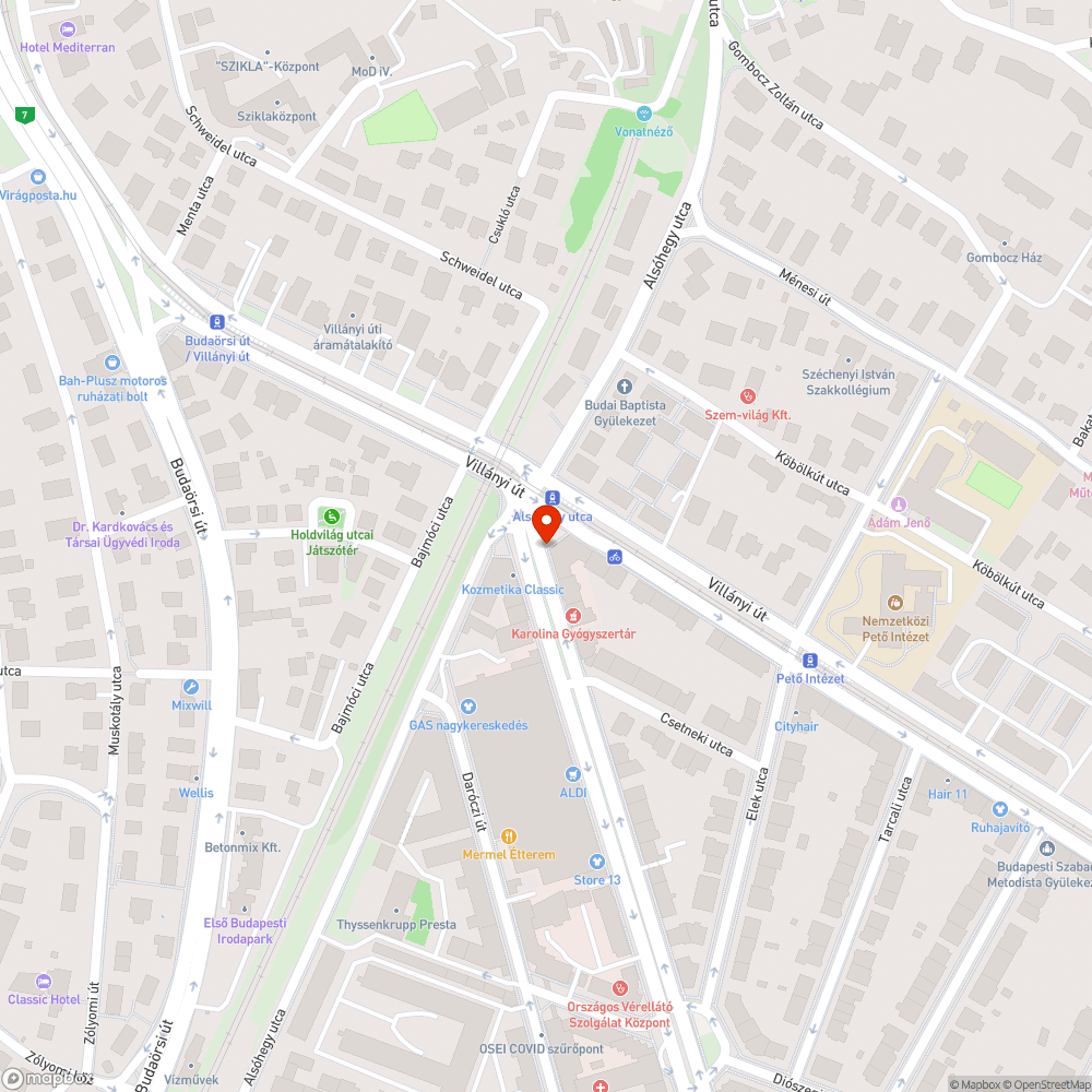 Elfordult, hajlott tábla bejelentés helye