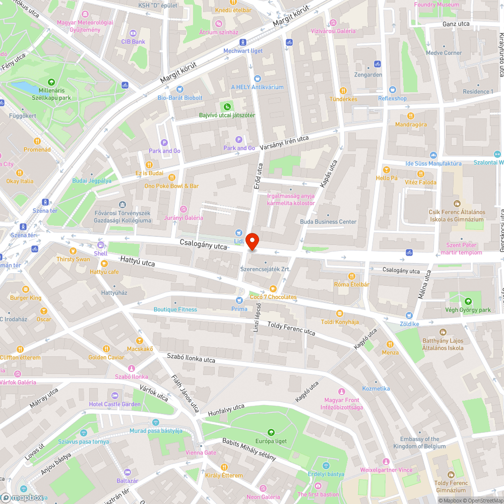 Elfordult és sérült tábla bejelentés helye