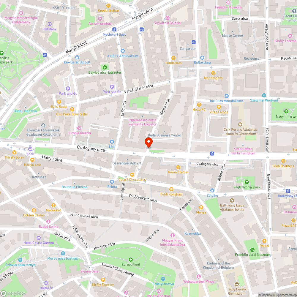 Üres oszlop bejelentés helye