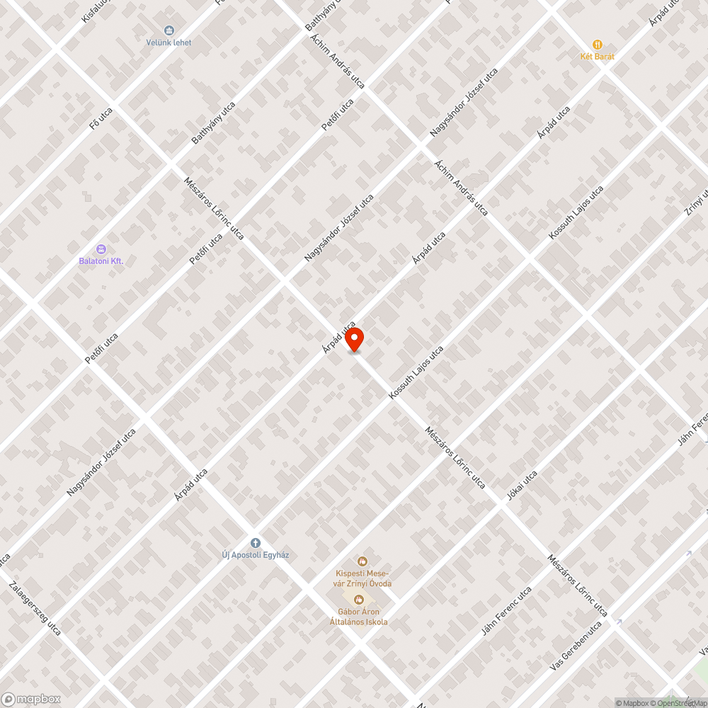 Gödör az úttesten bejelentés helye