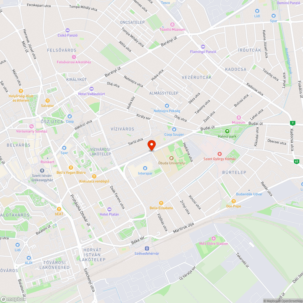 Sérült közlekedési lámpa bejelentés helye