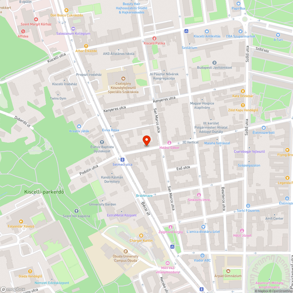 Hólyagos, megsüllyedt fedlap bejelentés helye