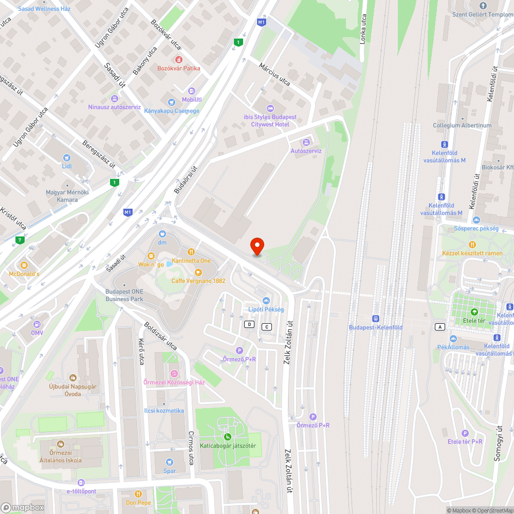 Összegraffitizett közlekedési tábla bejelentés helye