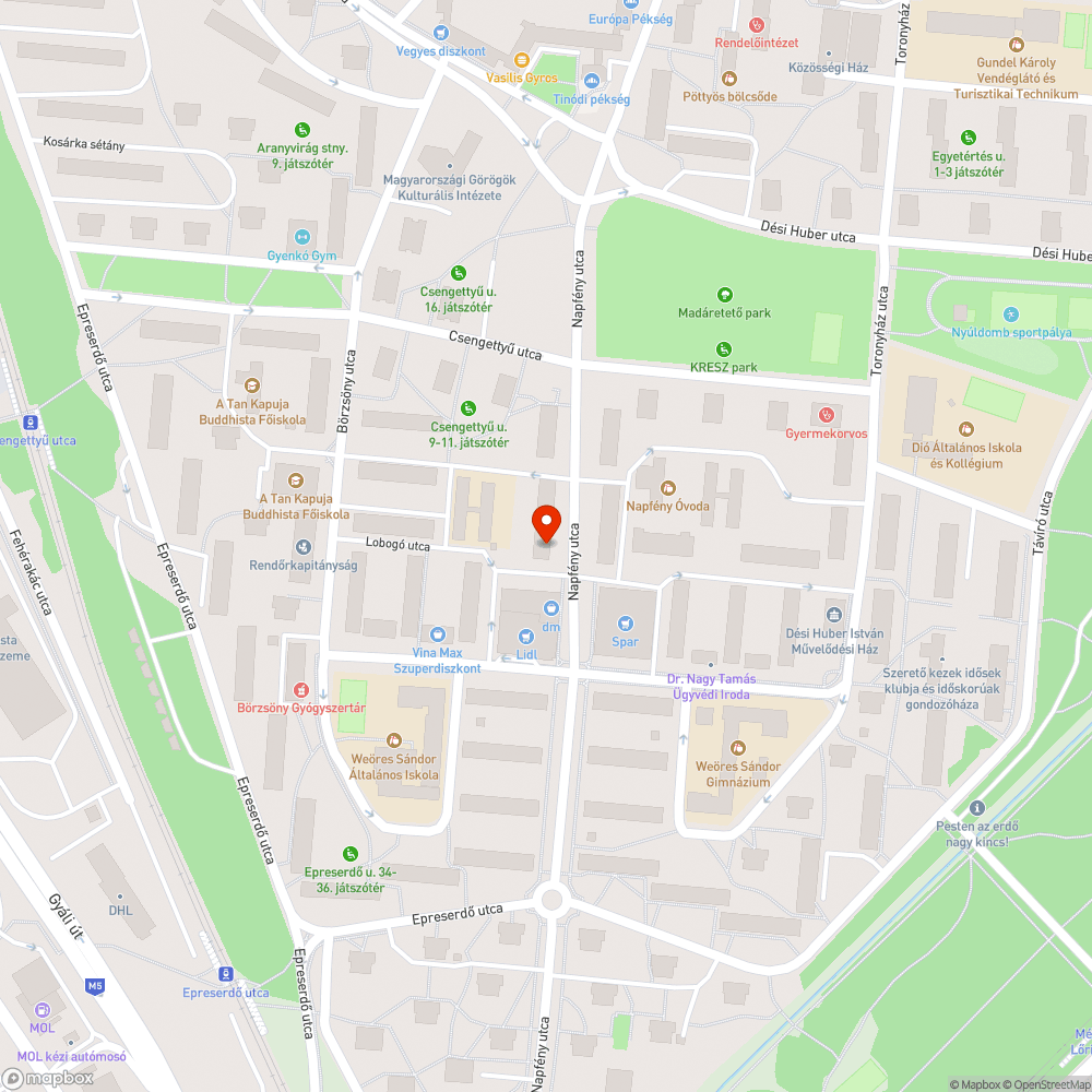 Szabálytalan parkolás bejelentés helye