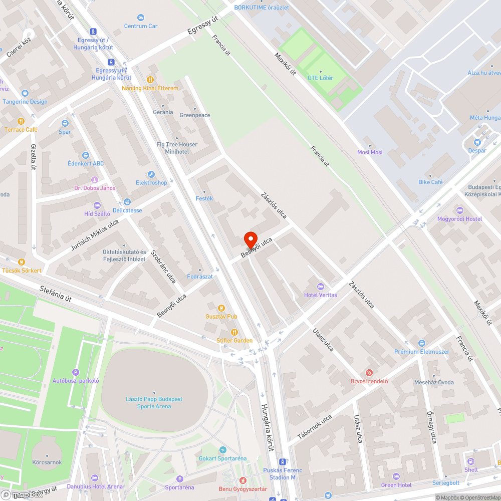 Eldugult víznyelő bejelentés helye