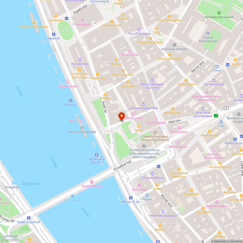 Járdafoglaló fatönk bejelentés helye