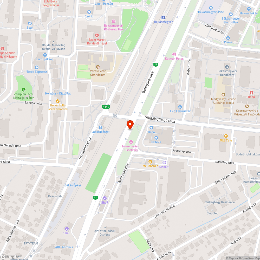 Falevelek bejelentés helye