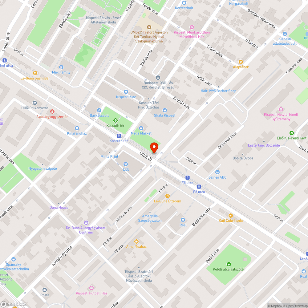 Bicikliútra belógó növényzet bejelentés helye