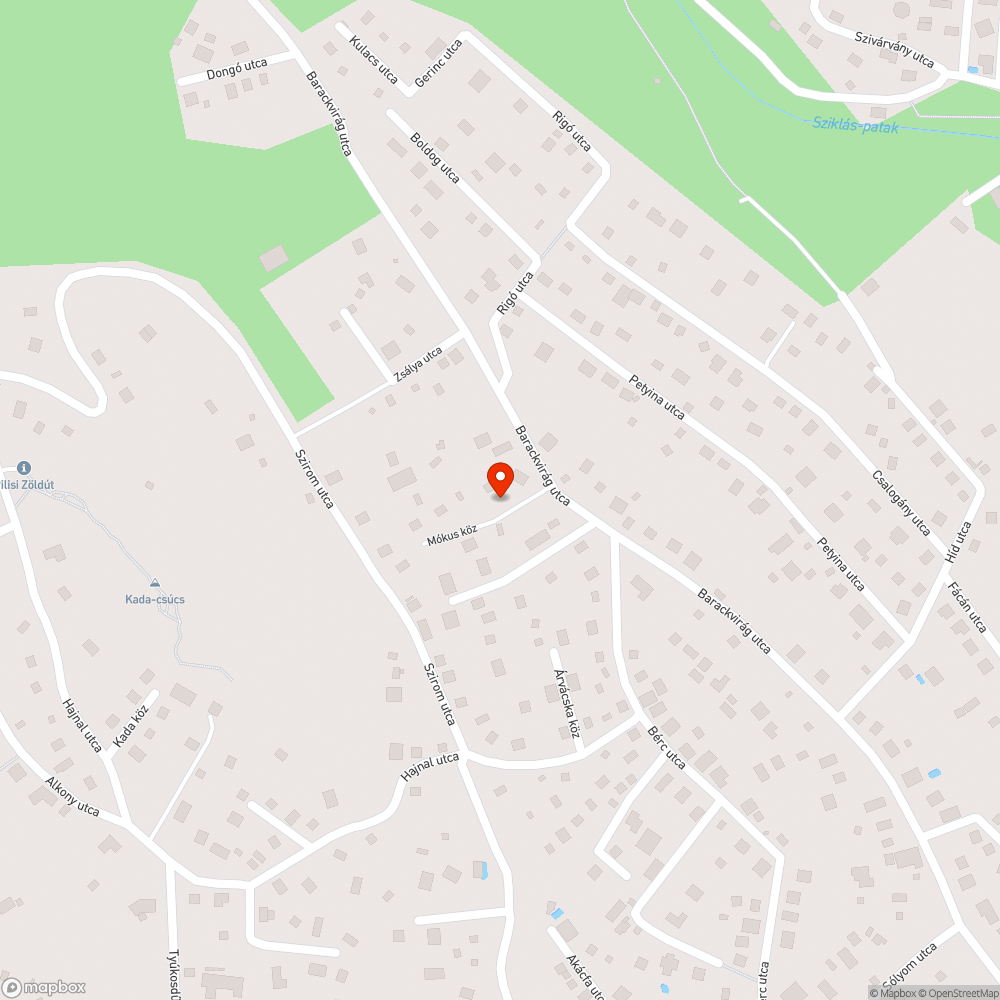 Közvilágítás bejelentés helye