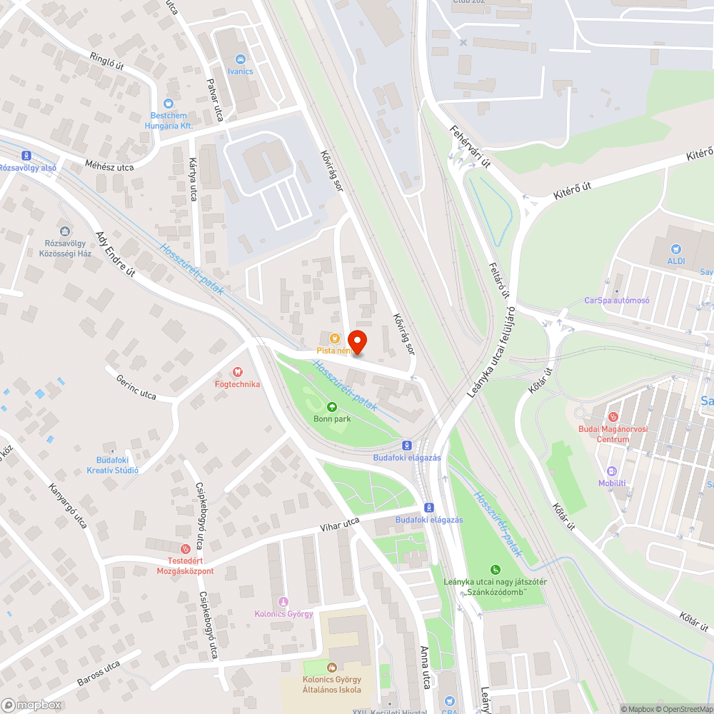 Gondozatlan járda bejelentés helye