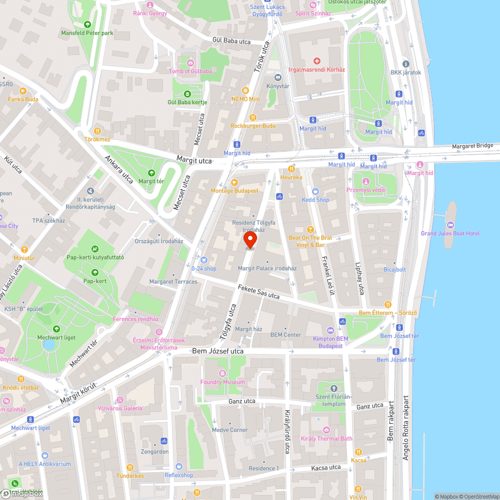 Elpusztult fasor bejelentés helye