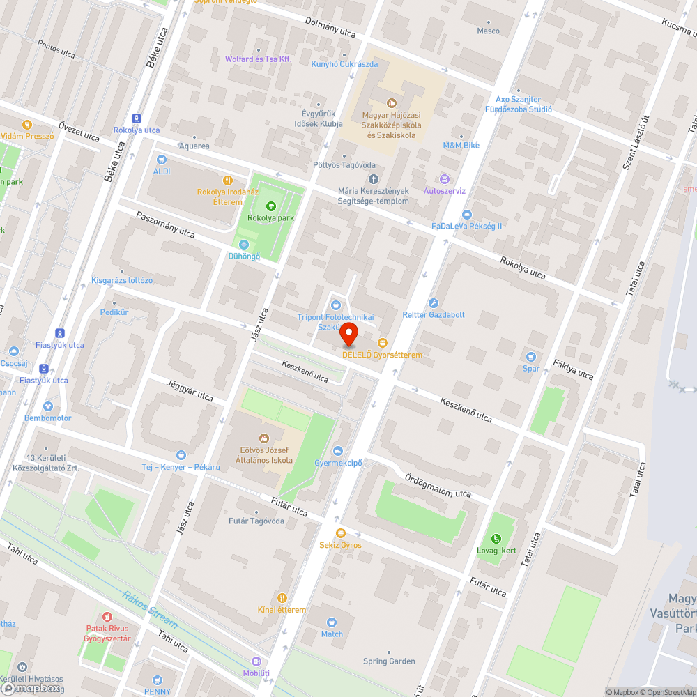 Eldöntött, elfordult jelzőtábla bejelentés helye