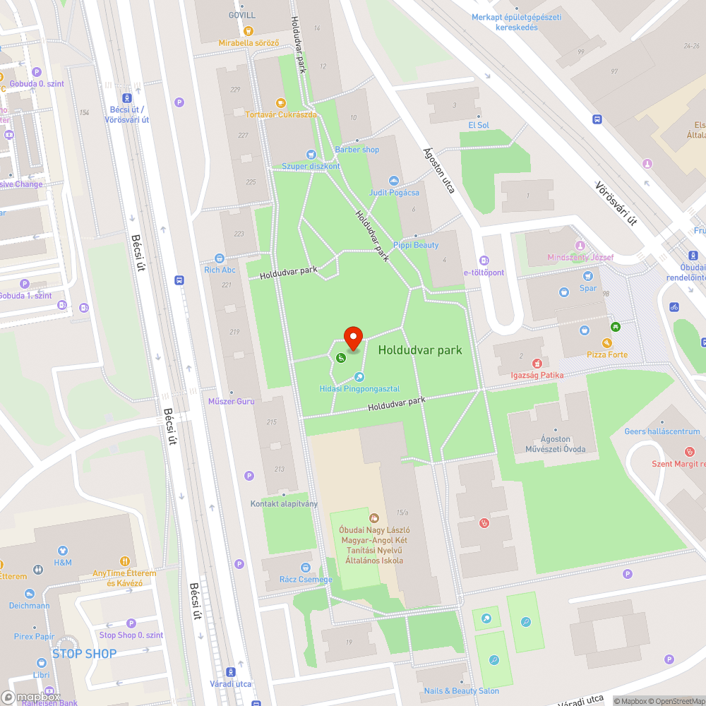 Tönkrement pingpongasztal háló bejelentés helye