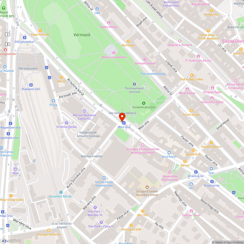 Lekopott a zebra bejelentés helye