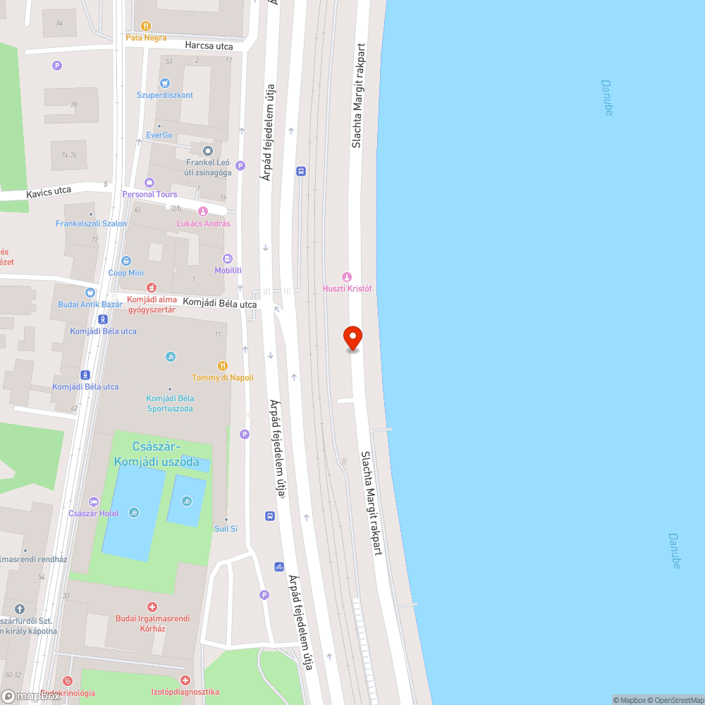 Kiégett lámpa bejelentés helye