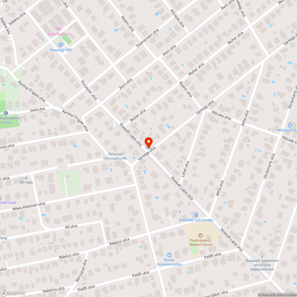 Ház előtti árok beszakadt bejelentés helye