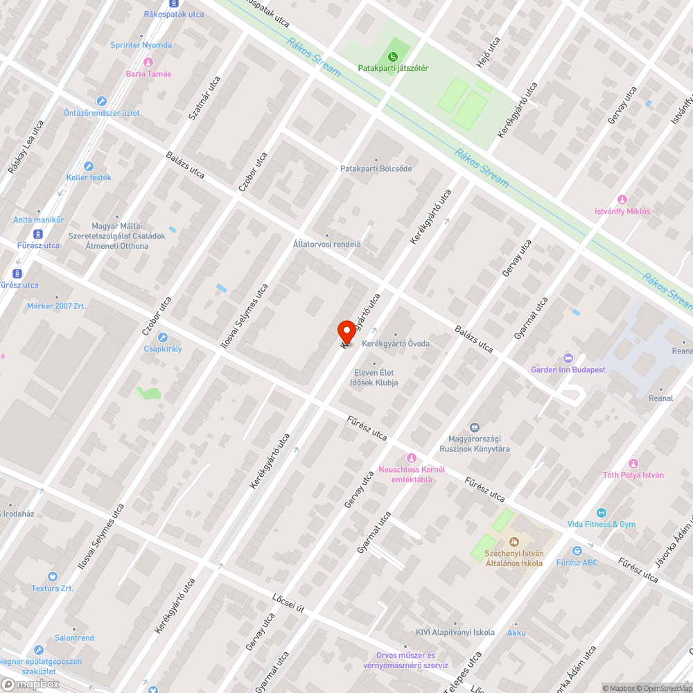 Üvegtörmelék bejelentés helye