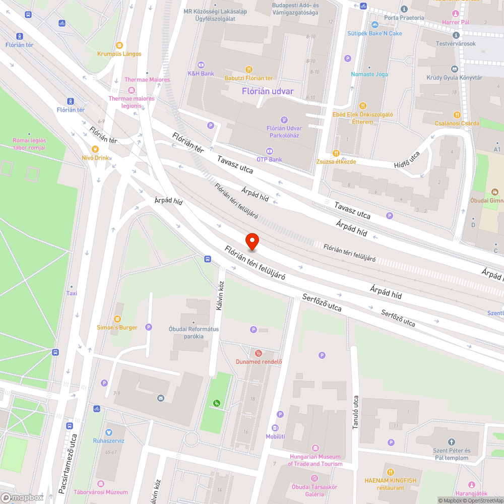 Hatalmas bukkanó az Árpád hídon bejelentés helye