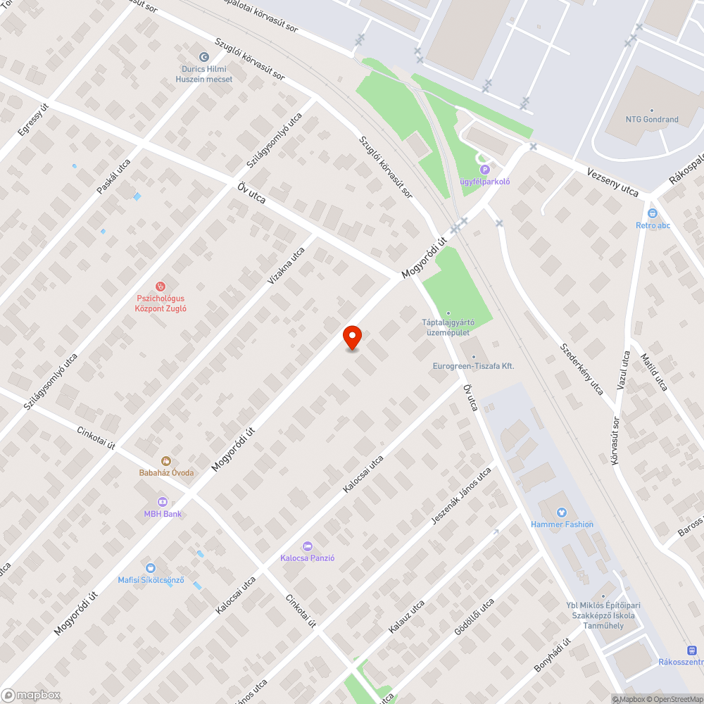 Lakókocsi tiltott lakóövezetben bejelentés helye