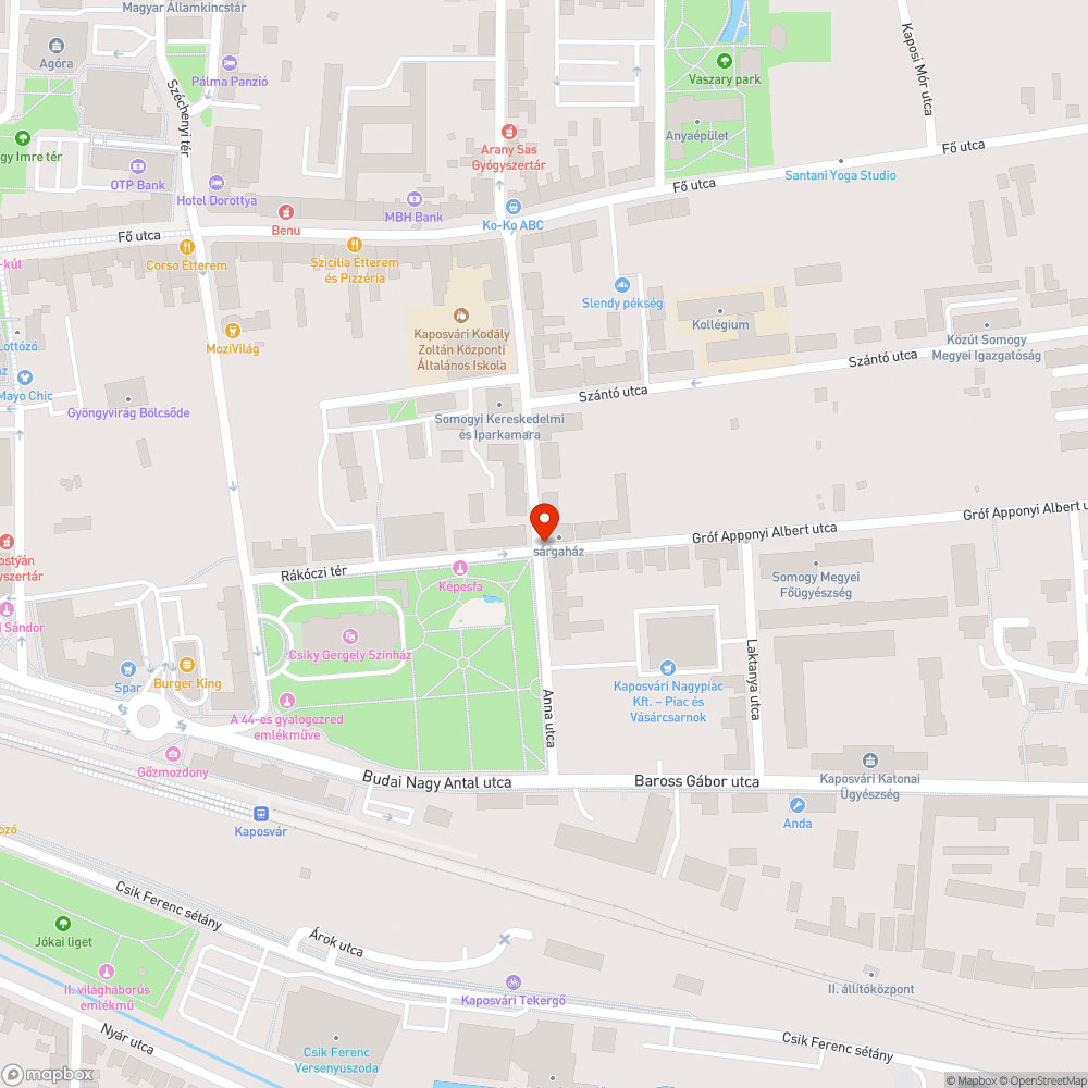 Megrongált tábla bejelentés helye