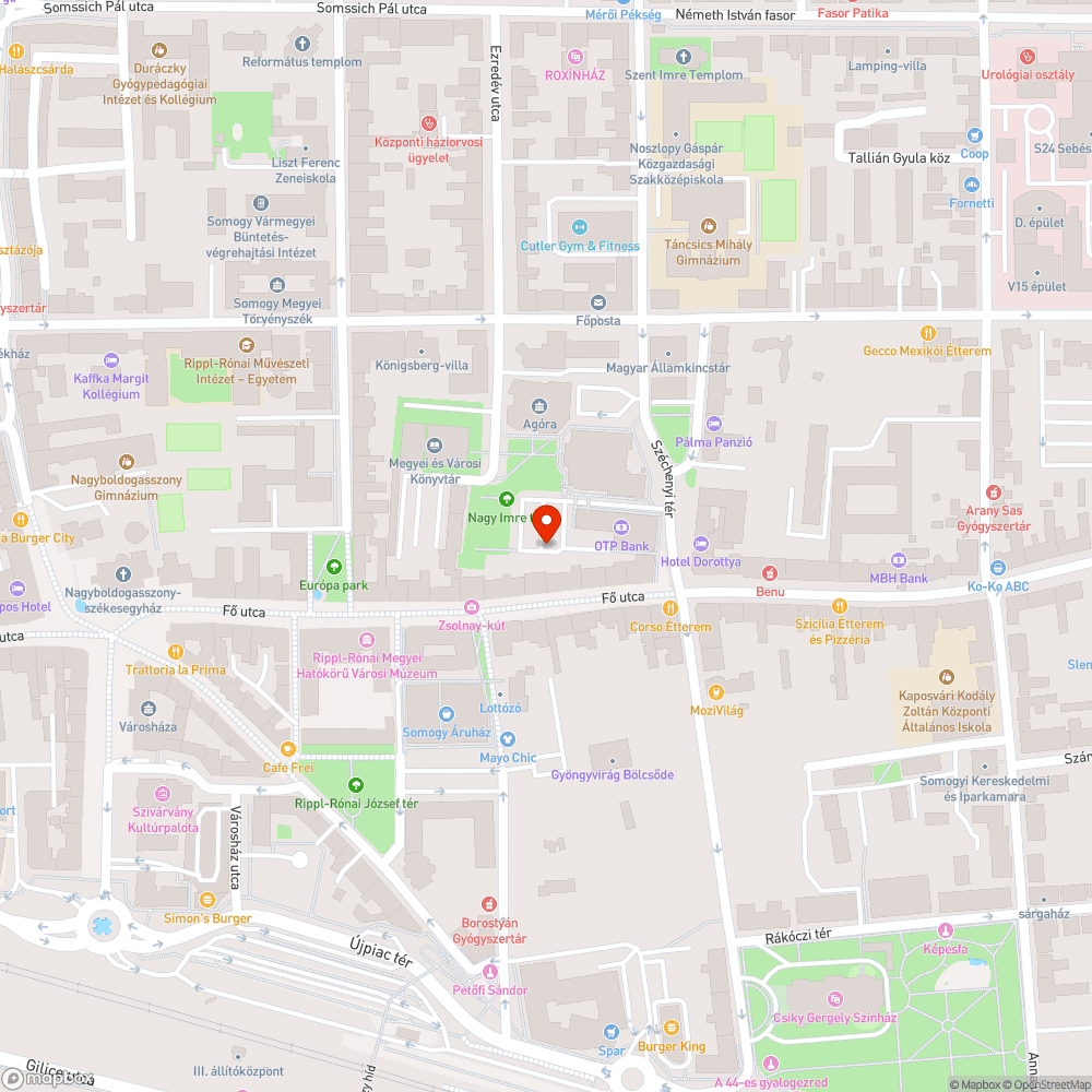 Elsőbbségadás bejelentés helye