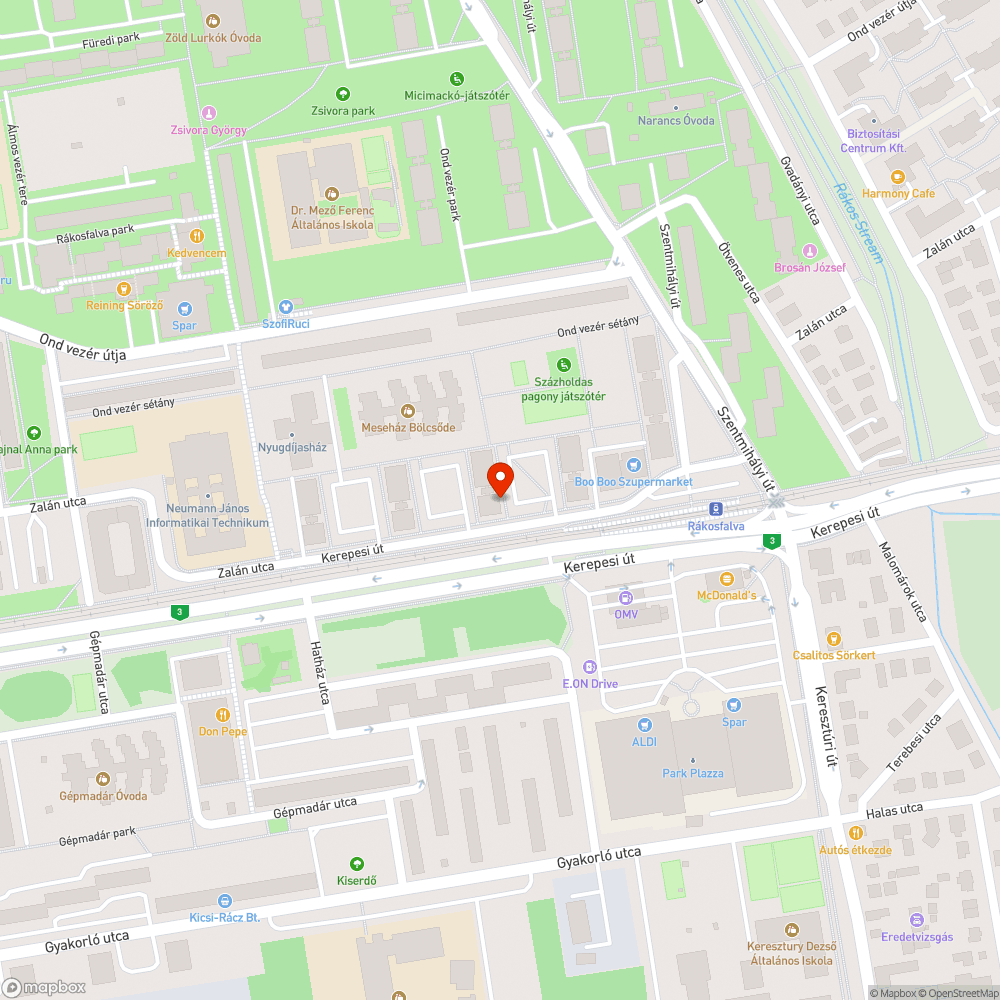 Sérült korlátok bejelentés helye