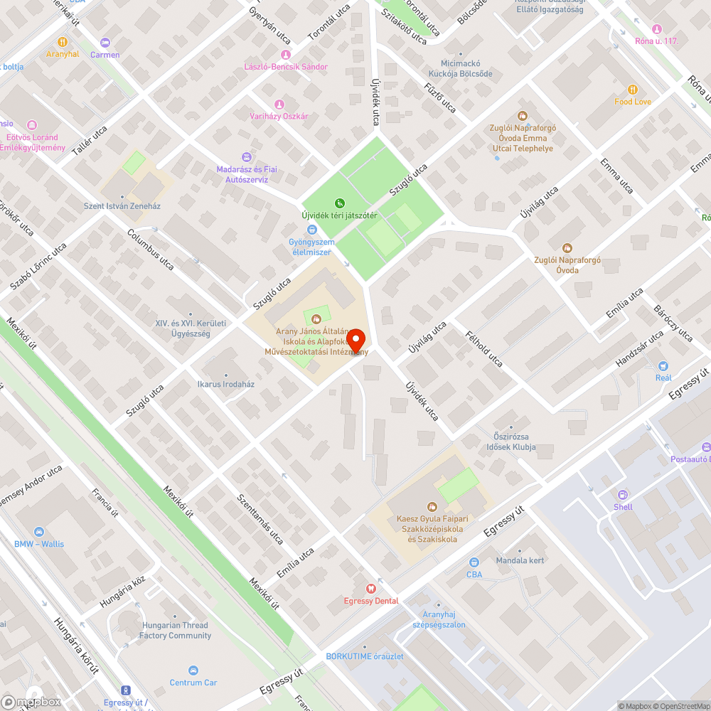 Láthatatlan utcatábla bejelentés helye