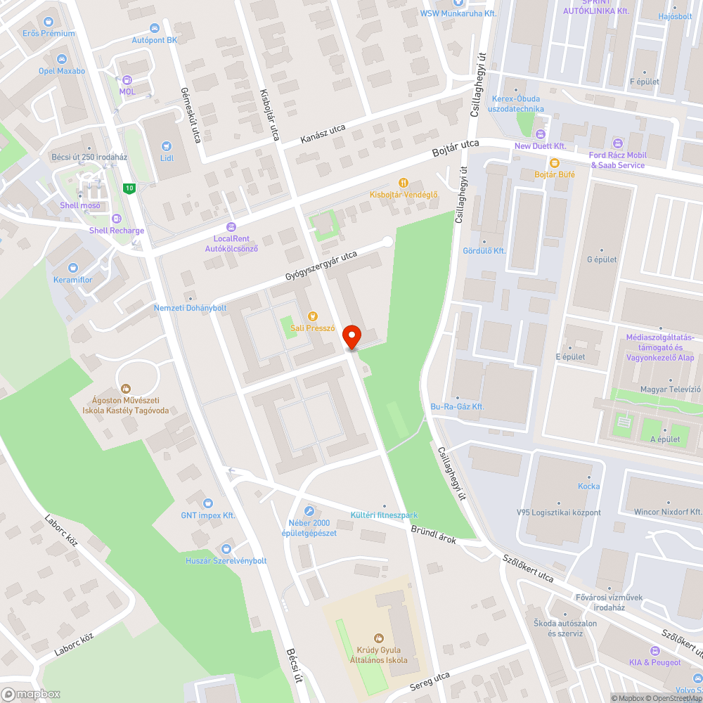 Lejárt műszakival hátrahagyott autó bejelentés helye