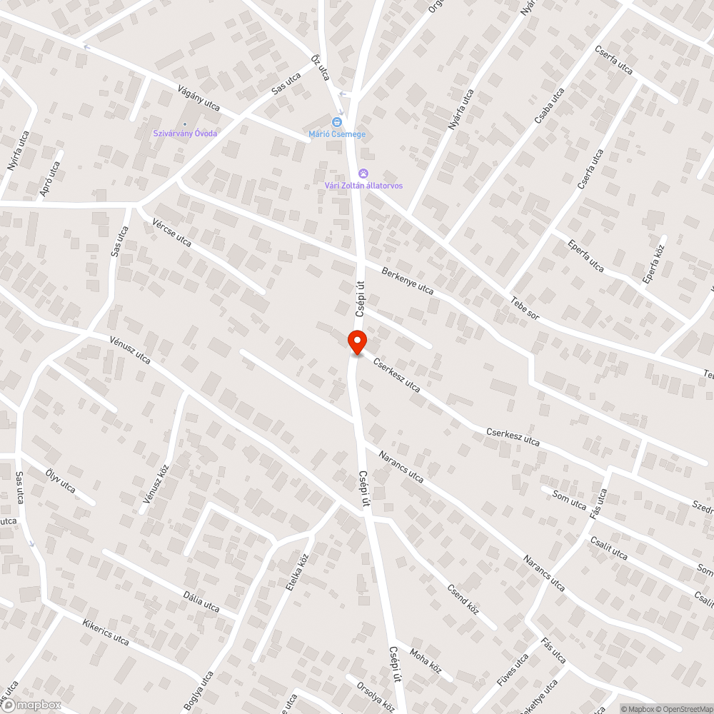 Gazzal benőtt járda bejelentés helye