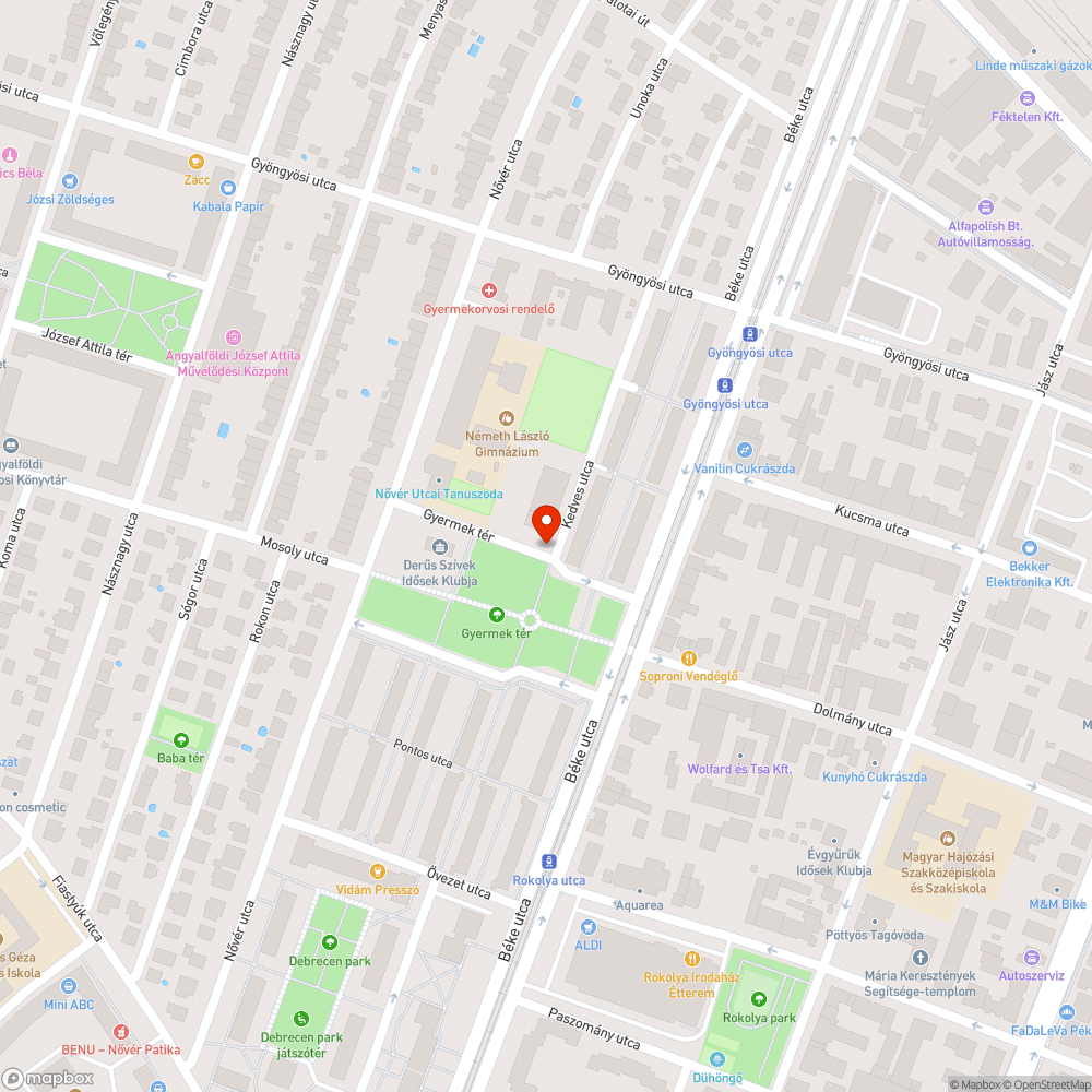 Faágak bejelentés helye