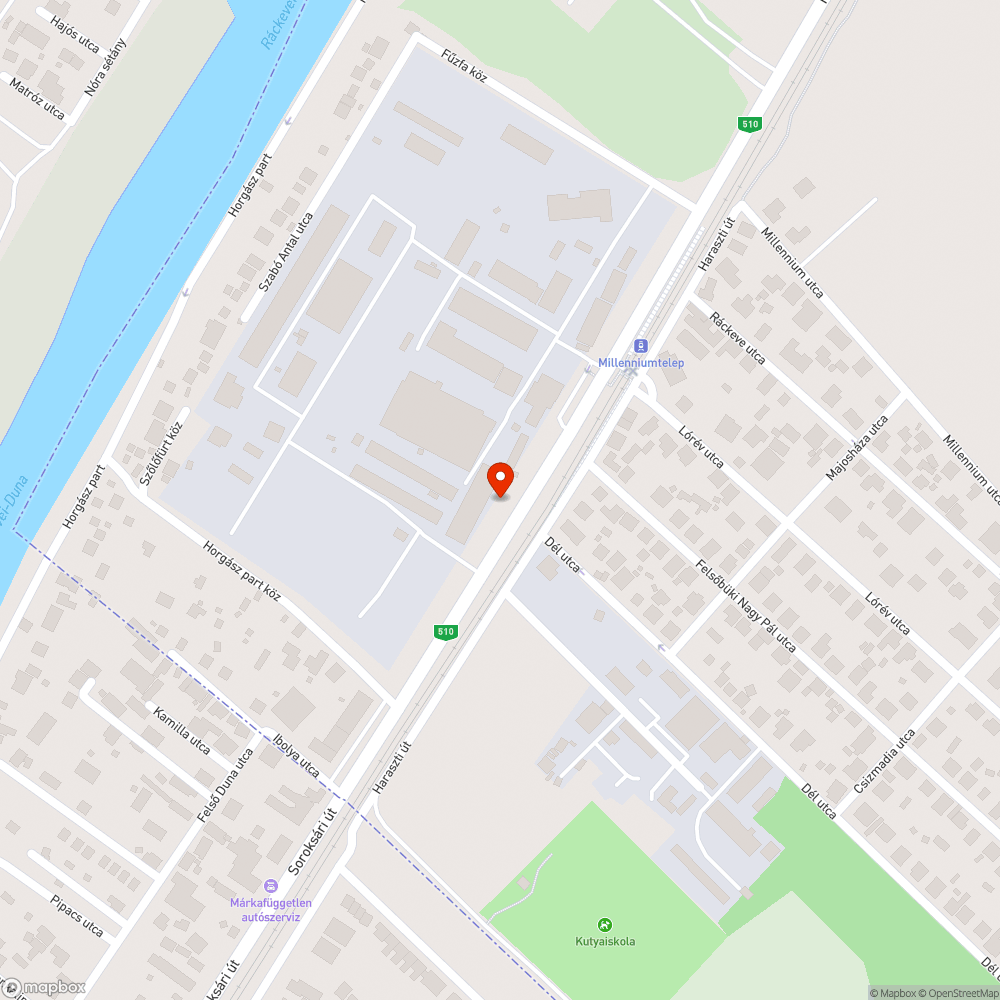 Veszélyes járda bejelentés helye