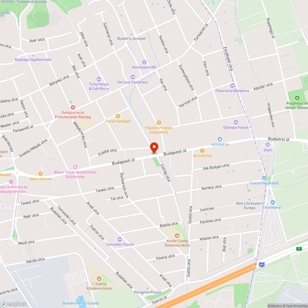 Meghibásodott jelzőlámpa bejelentés helye