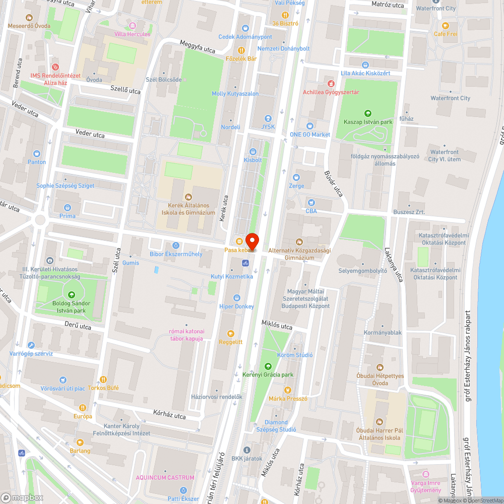 Rossz beláthatóság a kereszteződésben bejelentés helye