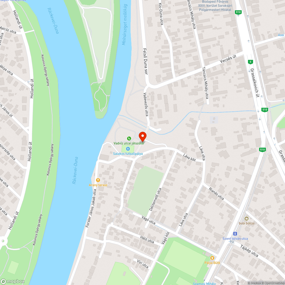 Szemétlerakó bejelentés helye