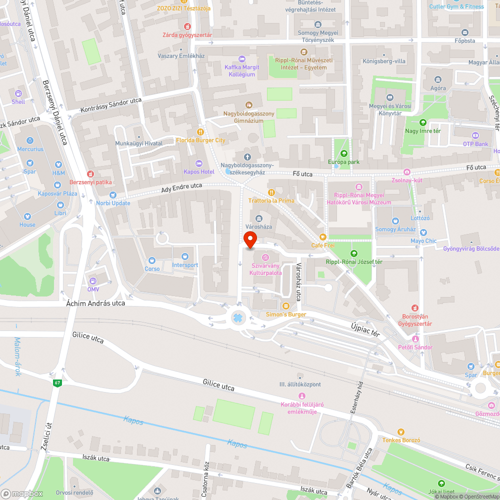 Emlékmű bejelentés helye