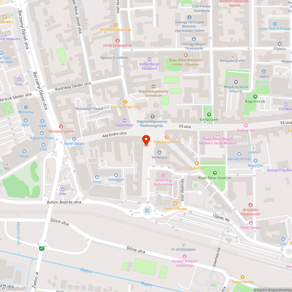 Süllyedt bejelentés helye