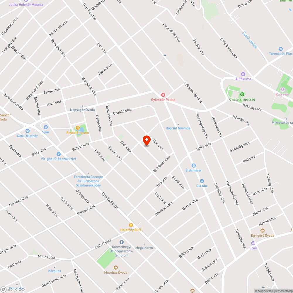 Edömér utcában végig hatalmas kátyúk az eső kimosása miatt. bejelentés helye