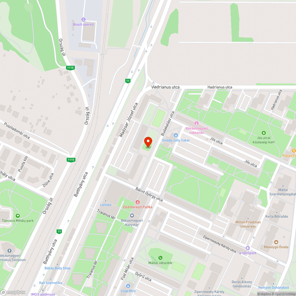 Kidőlt fa a viharban bejelentés helye