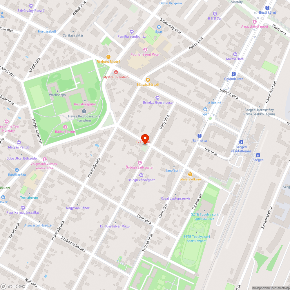 Zöldterületen álló Hyundai bejelentés helye