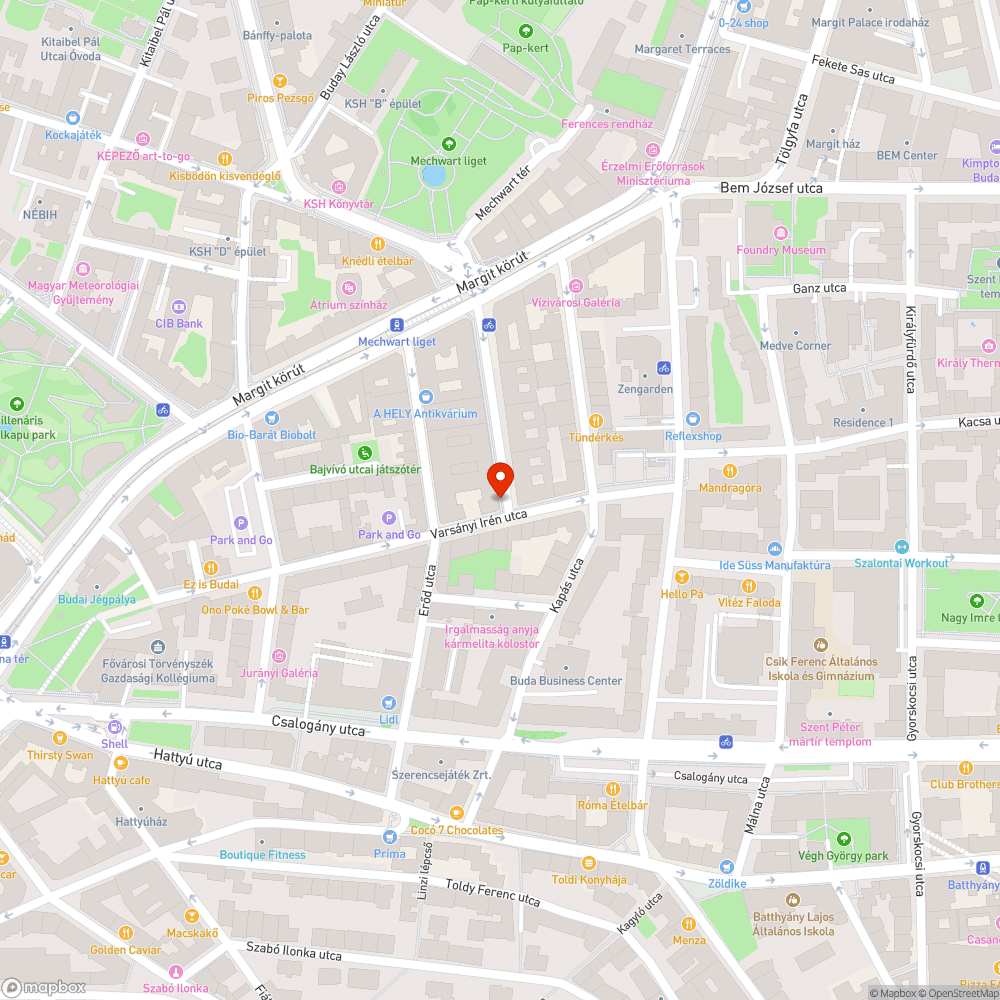 Erősen graffitis szekrény bejelentés helye