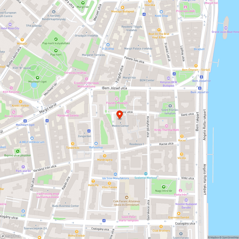 Hullámvasút bejelentés helye