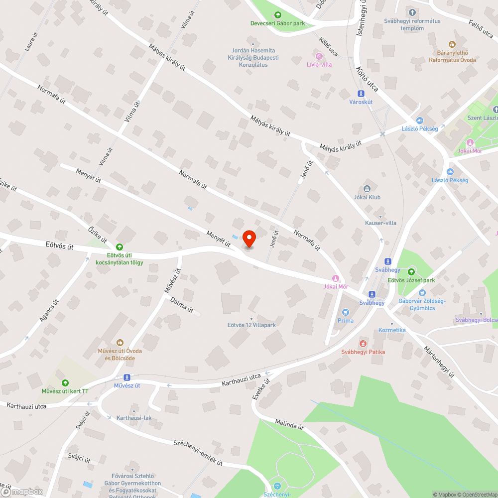 Üres oszlop bejelentés helye