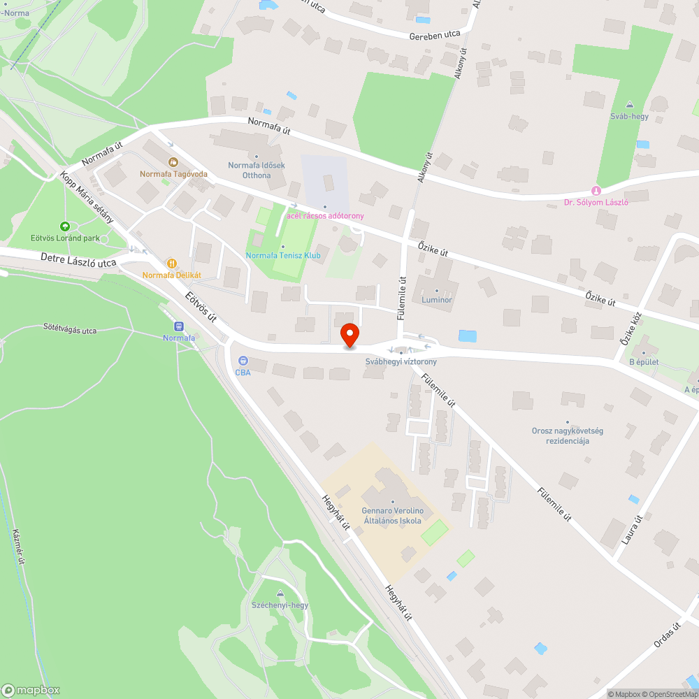 Lakkozatlan pad bejelentés helye