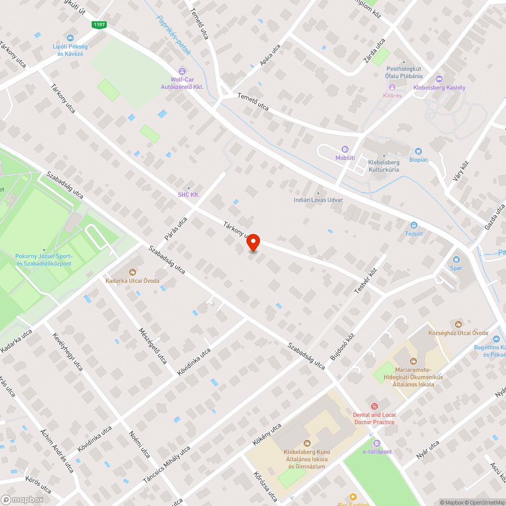 Vizes az úttest napok óta bejelentés helye