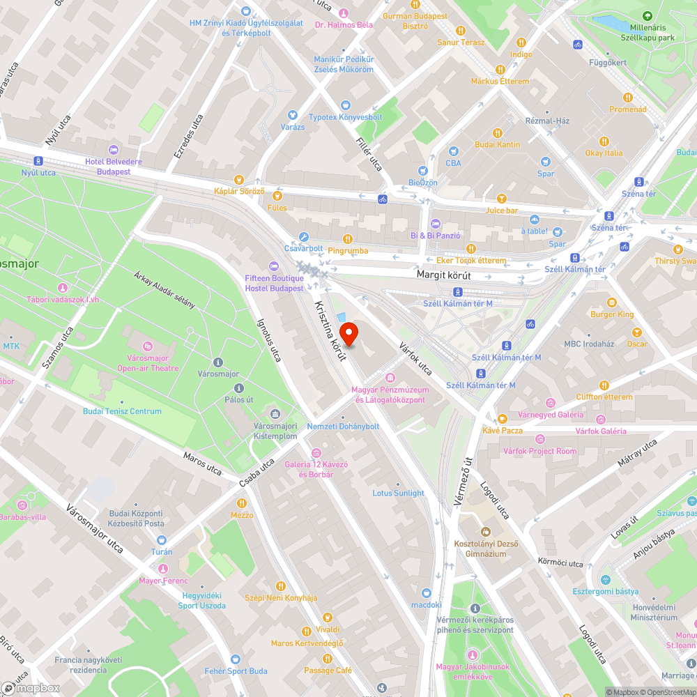 Kopott pad bejelentés helye